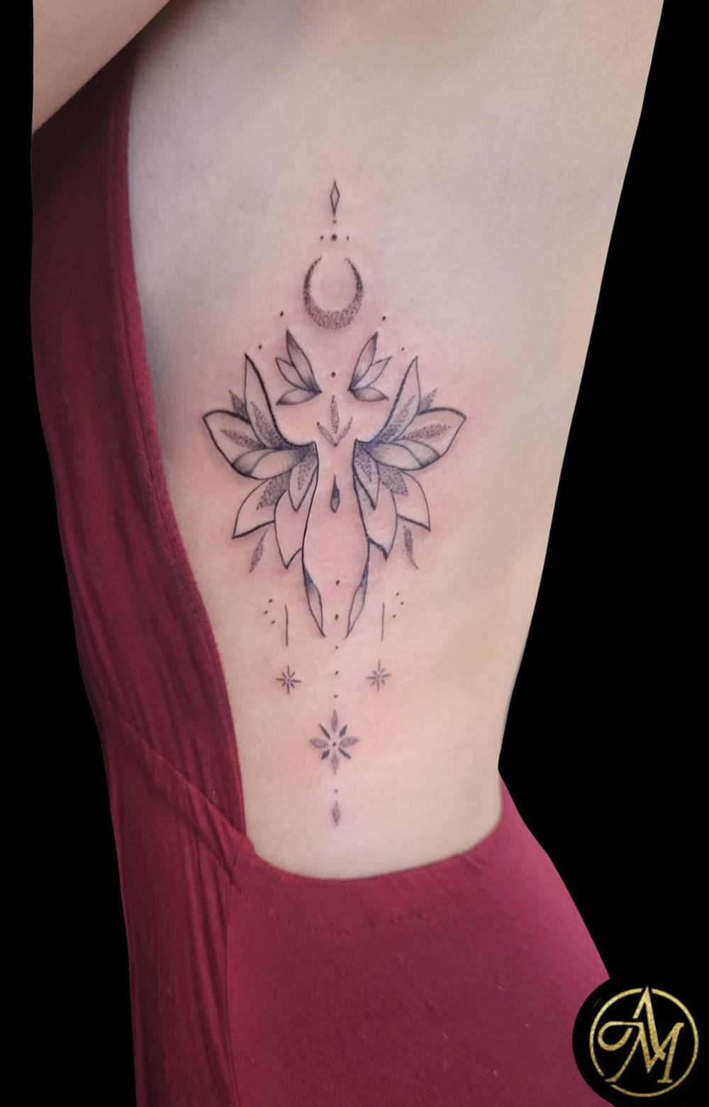 tattoo mandala symétrie