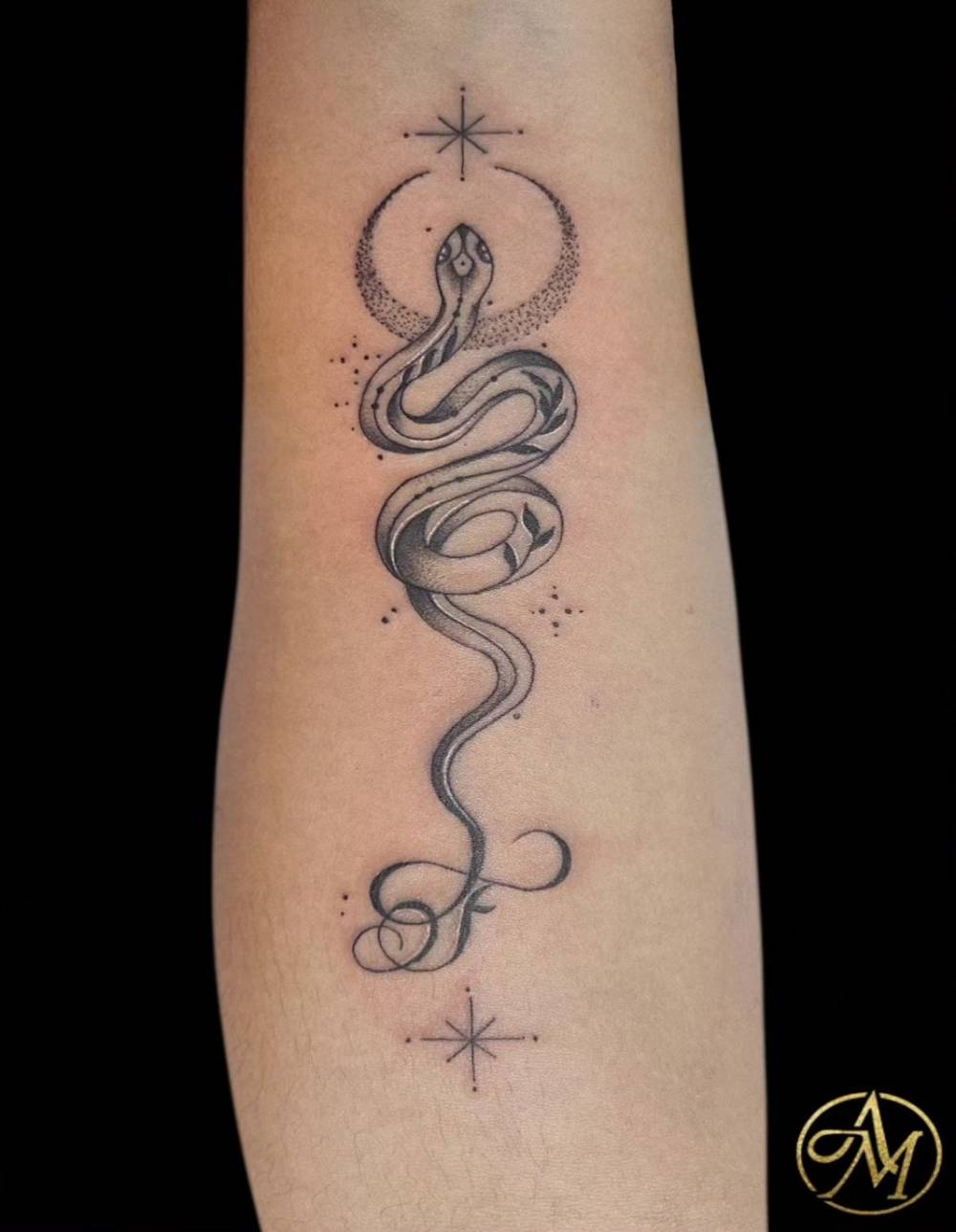 tattoo serpent