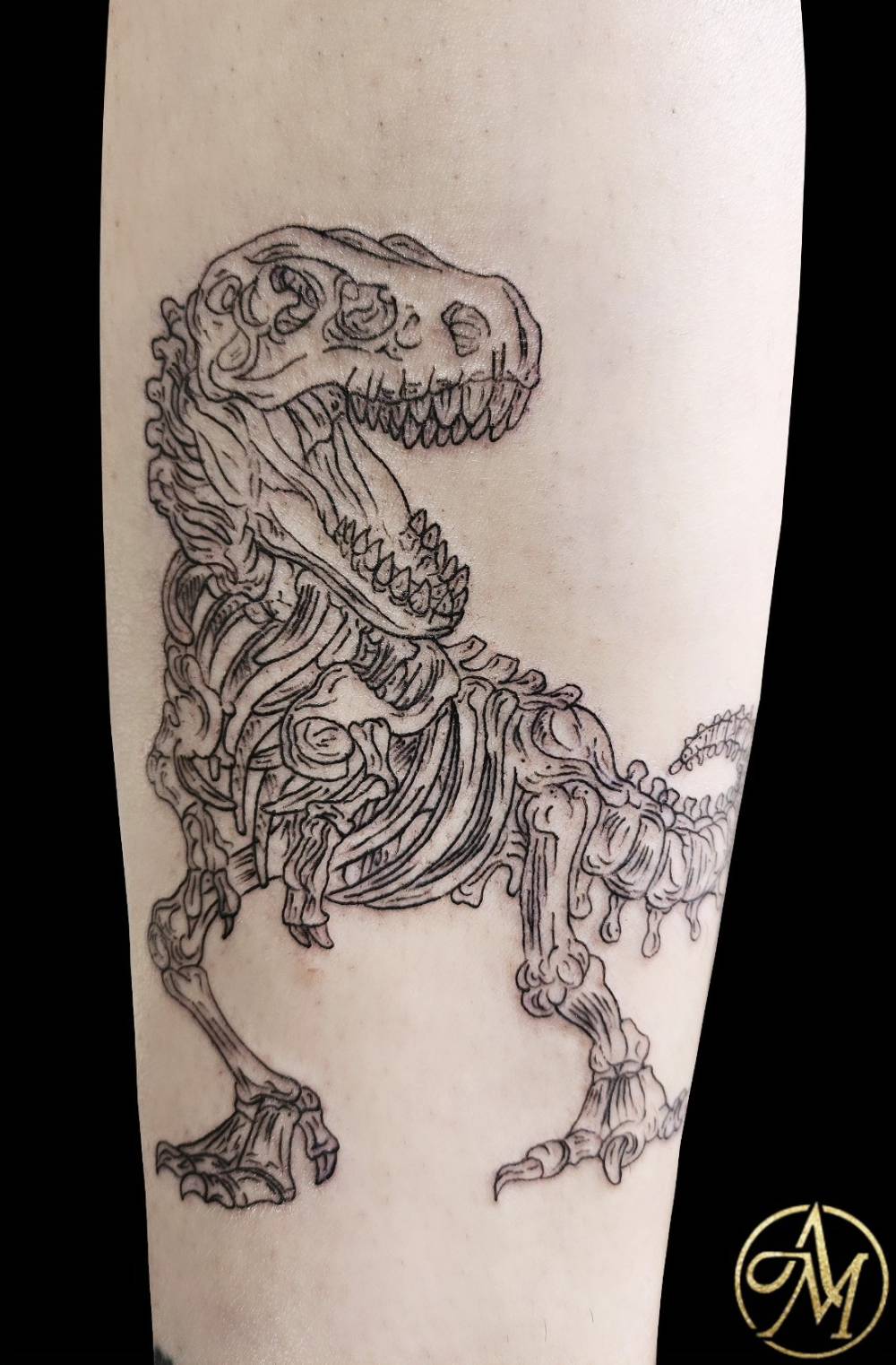 tattoo dinosaure